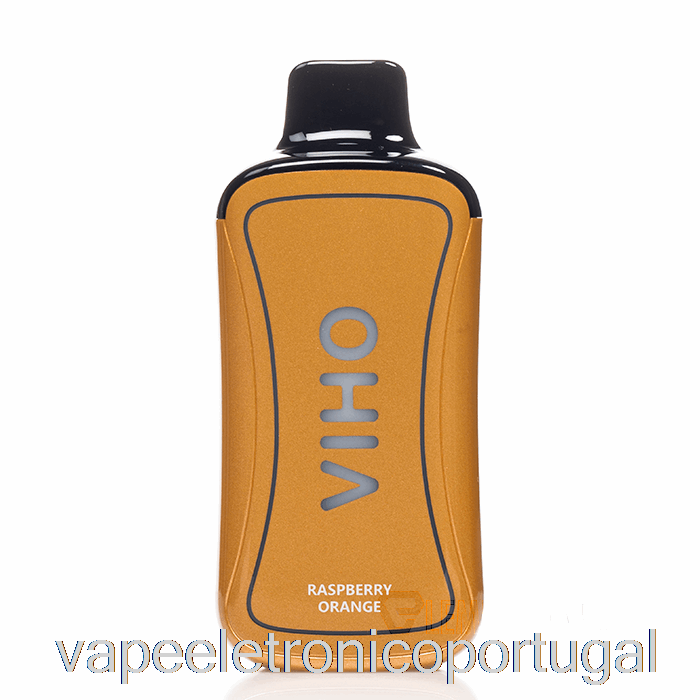 Vape Eletrônico Viho Supercharge 20000 Descartável Framboesa Laranja